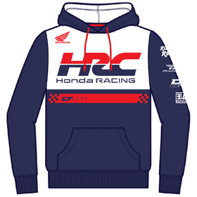 Sweat à capuche D'COR Visuals Team Honda HRC Navy