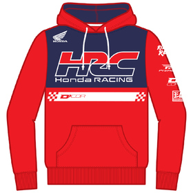 Sweat à capuche D'COR Visuals Team Honda HRC Rouge