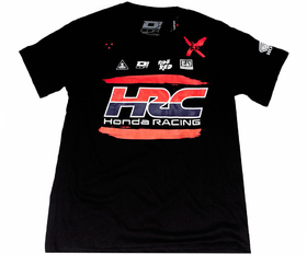 Tee Shirt D'Cor Visuals Honda HRC Noir