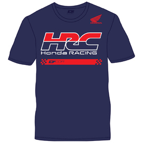 Tee Shirt D'COR Visuals Team Honda HRC Navy