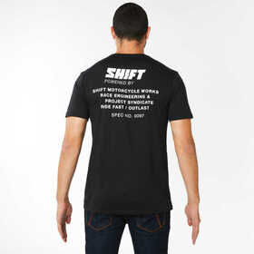 Tee Shirt Shift Ride Fast Gris foncé Dos