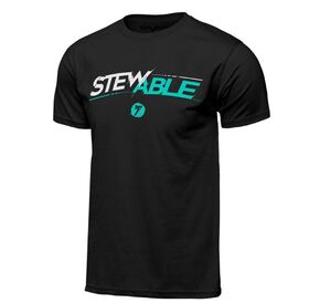 Tee Shirt Seven Noir - Stewable