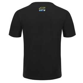 Tee Shirt VR-46 Go Pro Noir Dos