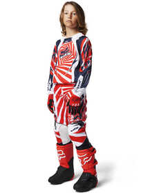 Tenue cross Enfant Fox 180 Goat Rouge