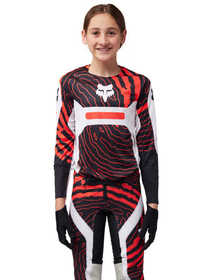 Tenue cross Enfant Fox Flexair Impression Blanc