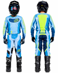 Tenue cross Enfant Troy Lee Designs SE Pro Illusion Bleu 2027