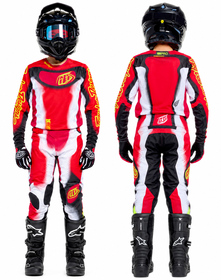Tenue cross Enfant Troy Lee Designs SE Pro Illusion Rouge 2027
