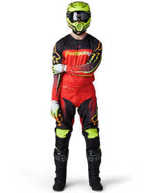 Tenue cross Fox 180 Statk Rouge Fluo