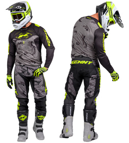 Tenue cross Kenny Force Camo Neon Yellow 2027