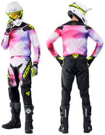 Tenue cross Kenny Force Jaune Fluo