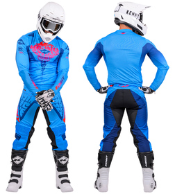 Tenue cross Kenny Performance Comics Blue 2027