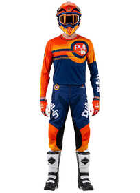 Tenue cross Pull-In Race Orange Navy