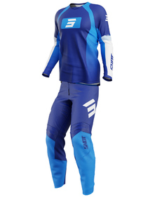 Tenue cross Shot Draw Instinct Bleu