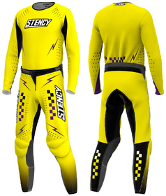 Tenue cross Stency Limited Lightning Jaune