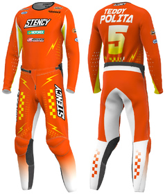 Tenue cross Stency Limited Lightning Orange (2)