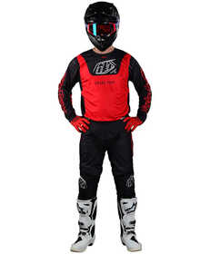 Tenue cross Troy Lee Designs GP Pro Blends Rouge