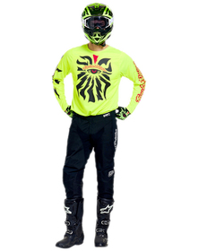 Tenue cross Troy Lee Designs GP Pro Cyclops Jaune Fluo 2026