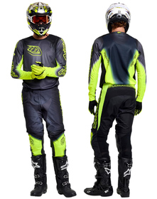 Tenue cross Troy Lee Designs GP Pro Imprint Gris 2027