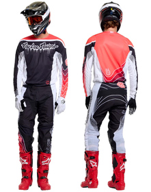 Tenue cross Troy Lee Designs GP Pro Stagger Rouge 2027