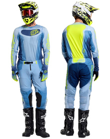 Tenue cross Troy Lee Designs SE Pro Illusion Bleu 2027