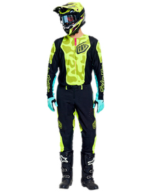 Tenue cross Troy Lee Designs SE Pro Myth Jaune Fluo 2026