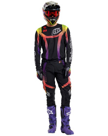 Tenue cross Troy Lee Designs SE Pro Stripes Noir 2026