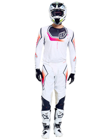 Tenue cross Troy Lee Designs SE Ultra Proton Blanc 2026