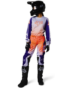 Tenue motocross Femme FOX Leed - Orange