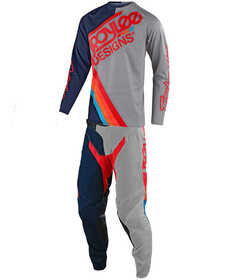 Tenue Motocross Troy lee Designs SE PRO TILT - Gris