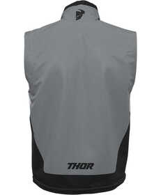 Veste sans manche Thor Warm Up Gris 2025 Dos