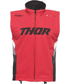 Veste sans manche Thor Warm Up Rouge 2025