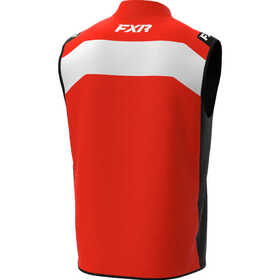 Veste sans manches FXR RR MX Rouge Dos