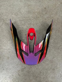 Visière casque cross Fox V3 RS Canvas Rouge 2027