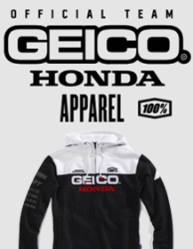 Widget Gif Sporswear 100% Team Geico Honda 2019