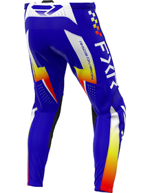 Pantalon cross Enfant FXR Clutch Bleu-Rouge 2026 Dos