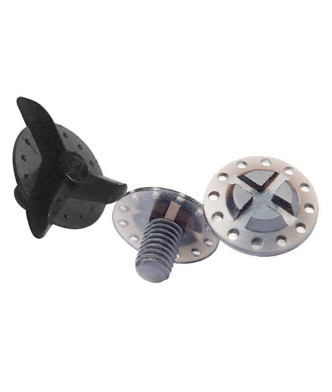 6 Vis De Casque Moto Noires - Pour Visière De Casque Full Face Ou Intégral
